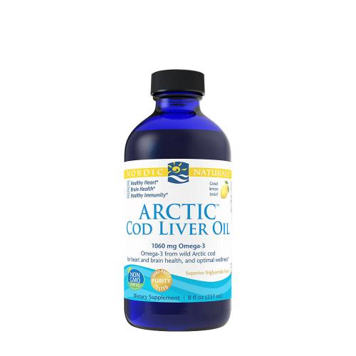 Nordic Naturals Arctic Cod Liver Oil 1060 mg (237 ml, Lemon)