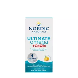 Nordic Naturals Ultimate Omega +CoQ10 (120 Softgels, Lemon)