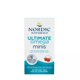   Nordic Naturals Ultimate Omega Minis (60 Mini Softgels, Strawberry)