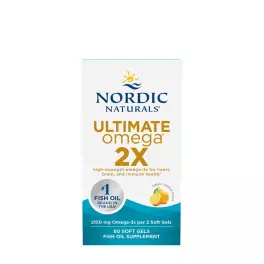 Nordic Naturals Ultimate Omega 2X (60 Softgels, Lemon)