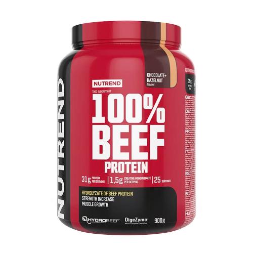 Nutrend 100% Beef Protein (900 g, Chocolate Hazelnut)