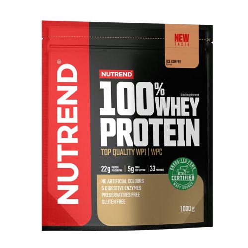 Nutrend 100% Whey Protein (1000 g, Ice Coffee)