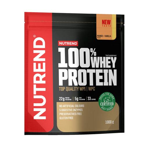 Nutrend 100% Whey Protein (1000 g, Mango & Vanilla)