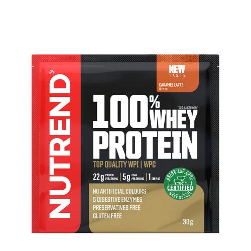 Nutrend 100% Whey Protein (30 g, Caramel Latte)