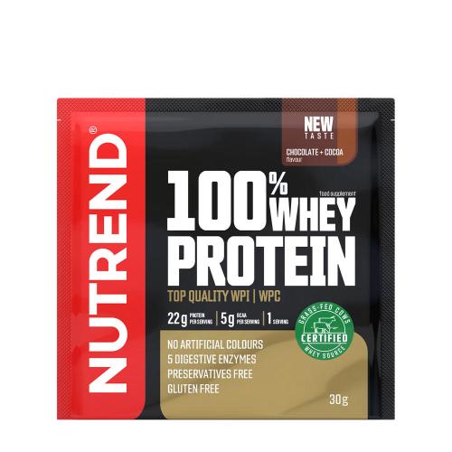 Nutrend 100% Whey Protein (30 g, Chocolate & Cocoa)