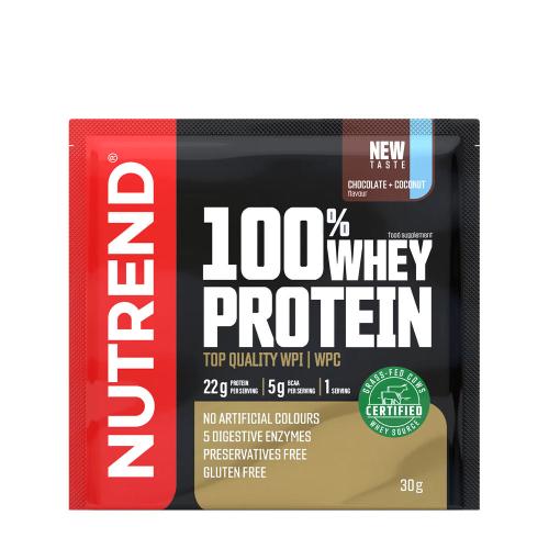 Nutrend 100% Whey Protein (30 g, Chocolate Coconut)