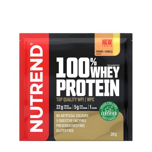 Nutrend 100% Whey Protein (30 g, Mango & Vanilla)