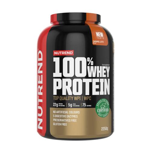 Nutrend 100% Whey Protein (2250 g, Caramel Latte)