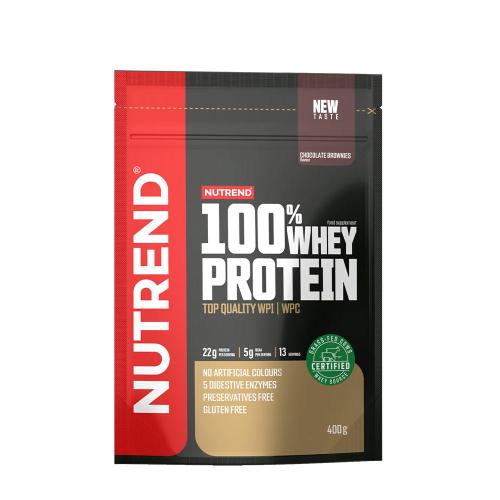 Nutrend 100% Whey Protein (400 g, Chocolate Brownie)