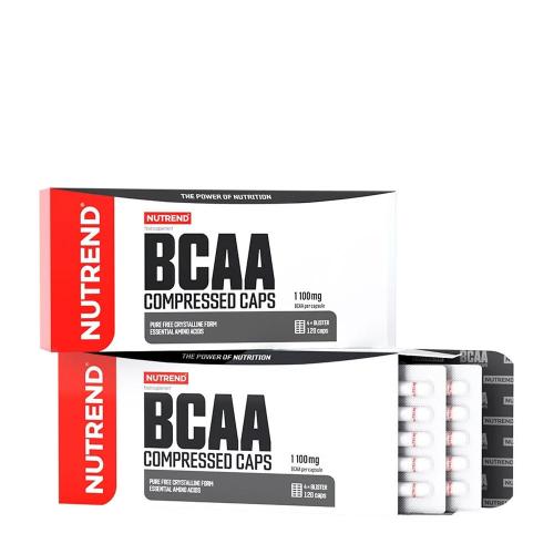 Nutrend BCAA Compressed Caps (120 Capsules)