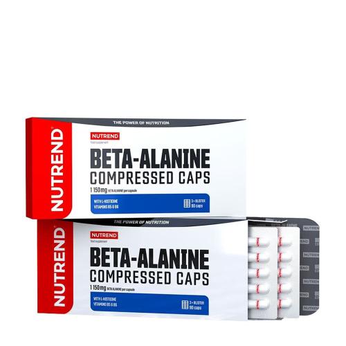 Nutrend Beta-Alanine Compressed Caps - Béta-alanin (90 Capsules)