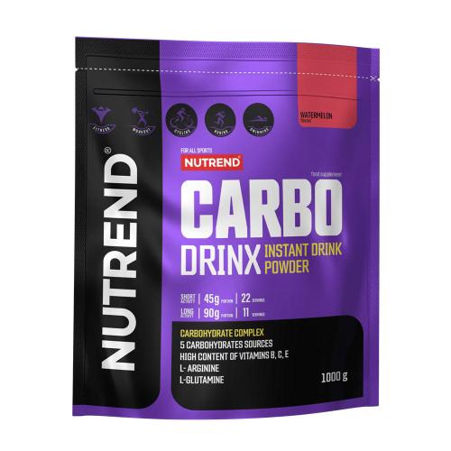 Nutrend NUTREND CARBODRINX (1000g, - lemon) (1000 g, Watermelon)