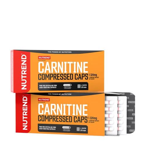Nutrend Carnitine Compressed Caps (120 Capsules)
