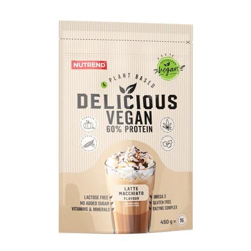 Nutrend Delicious Vegan Protein (450 g, Latte Macchiato)