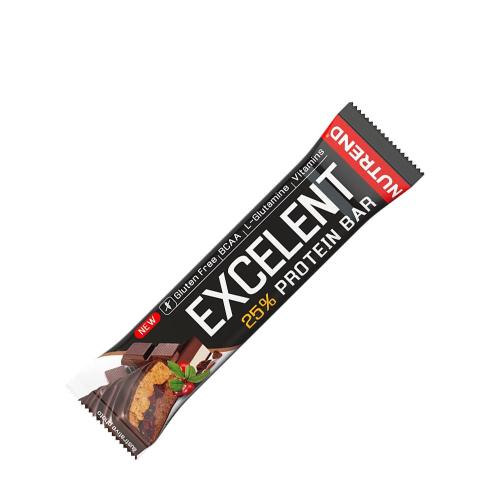 Nutrend Excelent Protein Bar Double (1 Bar, Chocolate & Nougat & Cranberry)