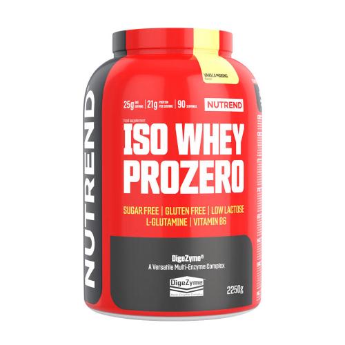 Nutrend Iso Whey Prozero (2250 g, Vanilla Pudding)