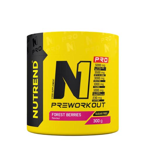 Nutrend N1 Pro Preworkout (300 g, Forest Berry)