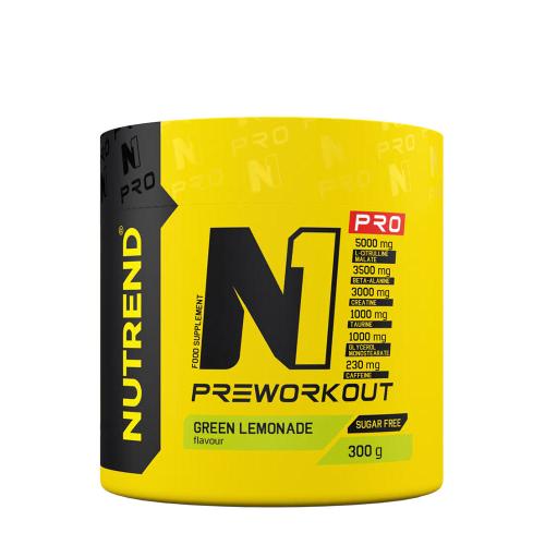 Nutrend N1 Pro Preworkout (300 g, Green Lemonade)