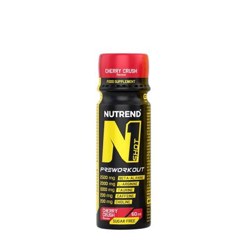 Nutrend N1 Shot Preworkout (60 ml, Cherry Crush)