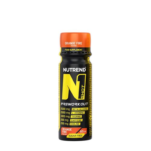 Nutrend N1 Shot Preworkout (60 ml, Orange Fire)