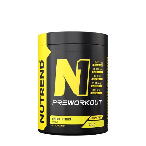 Nutrend N1 Preworkout (510 g, Citrus)