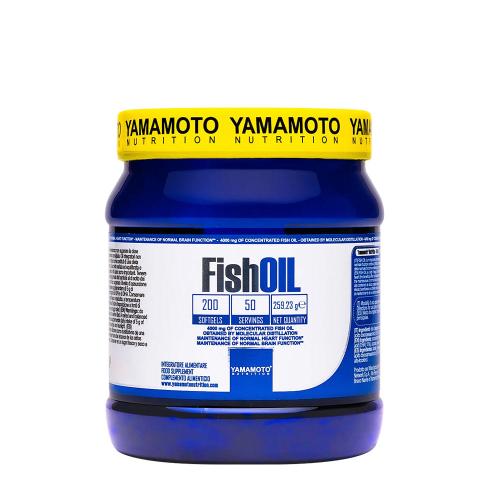 Yamamoto Research Fish OIL Molecular distillation (200 Softgels)