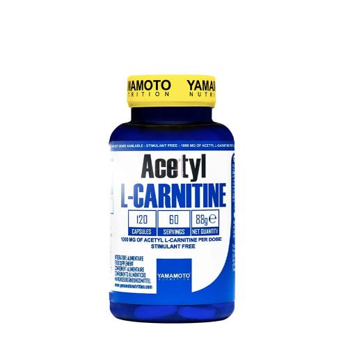 Yamamoto Research Acetyl L-Carnitine 1000 mg (120 Capsules)