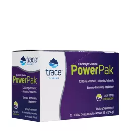   Trace Minerals Electrolyte Stamina Power Pak  (30 Packs, Acai Berry)