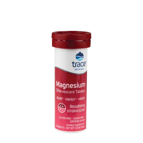 Trace Minerals Magnesium Effervescent Tablets  (10 Effervescent Tablets, Raspberry)