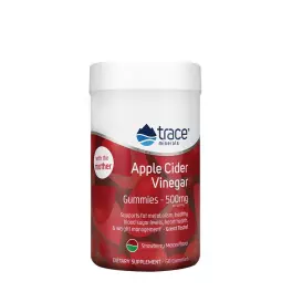   Trace Minerals Apple Cider Vinegar (60 Gummies, Strawberry Watermelon)