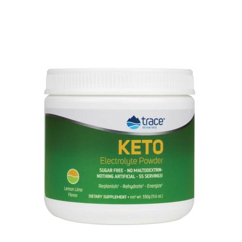 Trace Minerals Keto Electrolyte Powder (330 g, Lemon Lime)