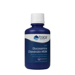   Trace Minerals  Liquid Glucosamine / Chondroitin / MSM  (473 ml, Blueberry)