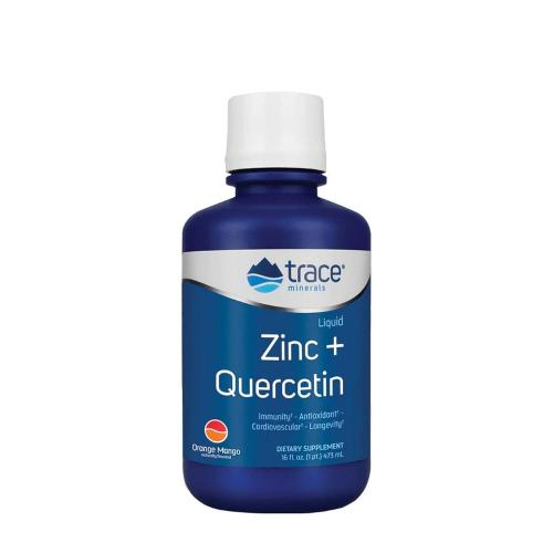 Trace Minerals Liquid Zinc + Quercetin (16 fl. oz.)