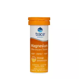   Trace Minerals Magnesium Effervescent Tablets  (10 Effervescent Tablets, Orange)