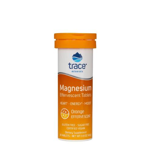 Trace Minerals Magnesium Effervescent Tablets  (10 Effervescent Tablets, Orange)