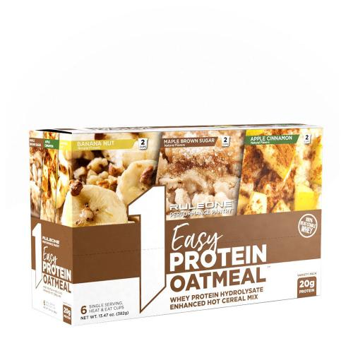 Rule1 Easy Protein Oatmeal Variety Pack (382 g, Variety Pack)