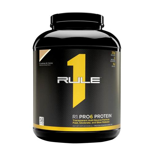 Rule1 PRO6 Protein  (1848 g, Cookies & Cream)