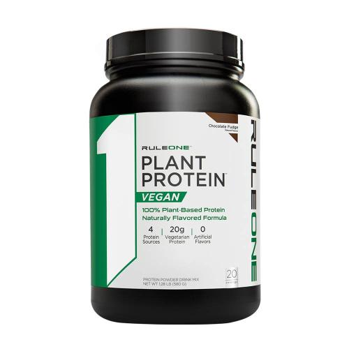 Rule1 Plant Protein  (580 g, Chocolate Fudge)