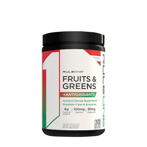 Rule1 Fruits & Greens + Antioxidants (285 g, Mixed Berry)