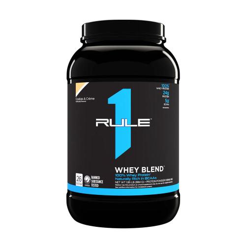 Rule1 Whey Blend  (884 g, Cookies & Cream)