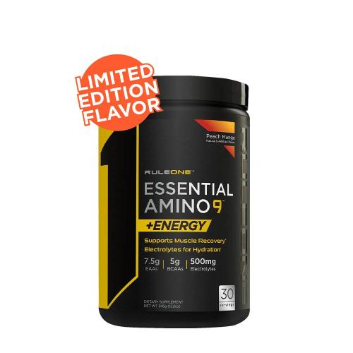 Essential Amino 9 +Energy (30 Servings, Peach Mango)