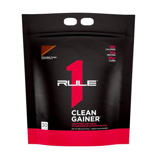 Rule1 R1 Clean Gainer (4470 g, Chocolate Fudge)