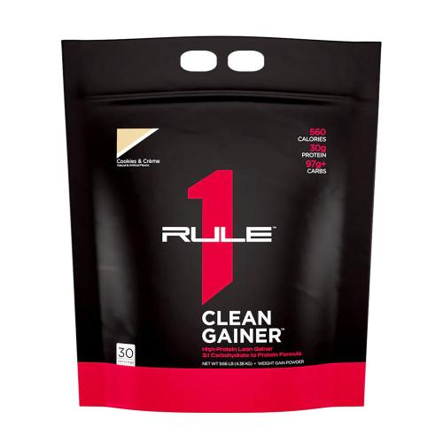 Rule1 R1 Clean Gainer (4470 g, Cookies & Cream)