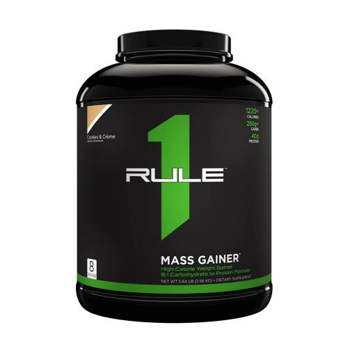 Rule1 R1 Mass Gainer (2600 g, Cookies & Cream)