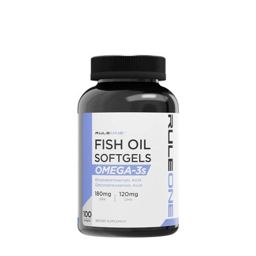 Rule1 Fish Oil - Omega-3  (100 Softgels)