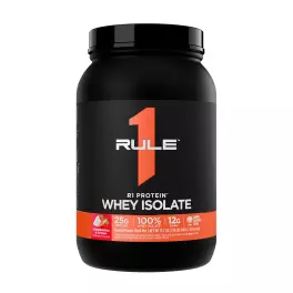 Rule1 R1 Protein Whey Isolate (900 g, Strawberry & Cream)