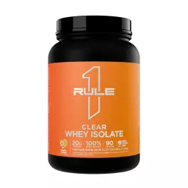 Rule1 Clear Whey Isolate (689 g, Peach Mango)