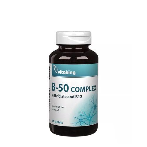 Vitaking Vitamin B-50 Complex (60 Tablets)