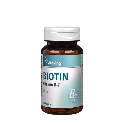 Vitaking B7 Biotin 900 mcg (100 Tablets)