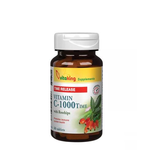 Vitaking Vitamin C-1000 Time Release with Rosehips (60 Tablets)